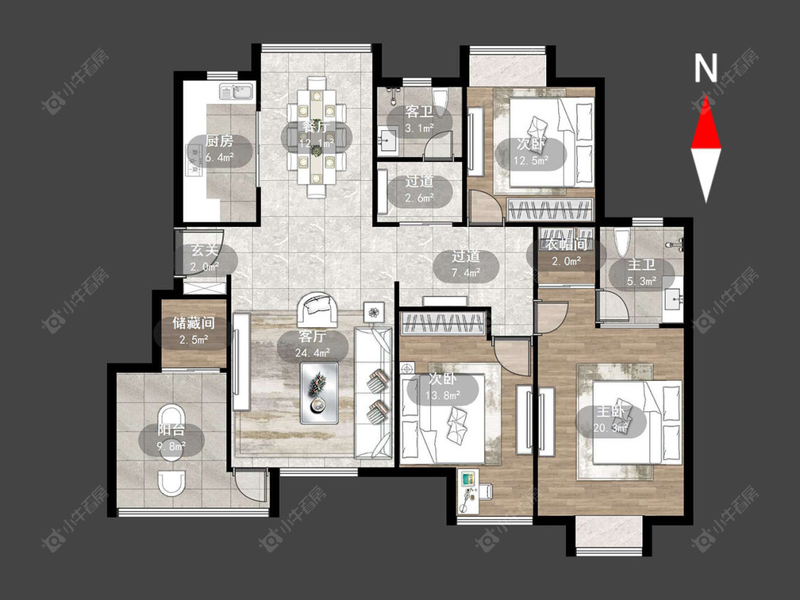 阳湖名城房源户型图 常州阳湖名城在售二手房源户型图_小牛看房