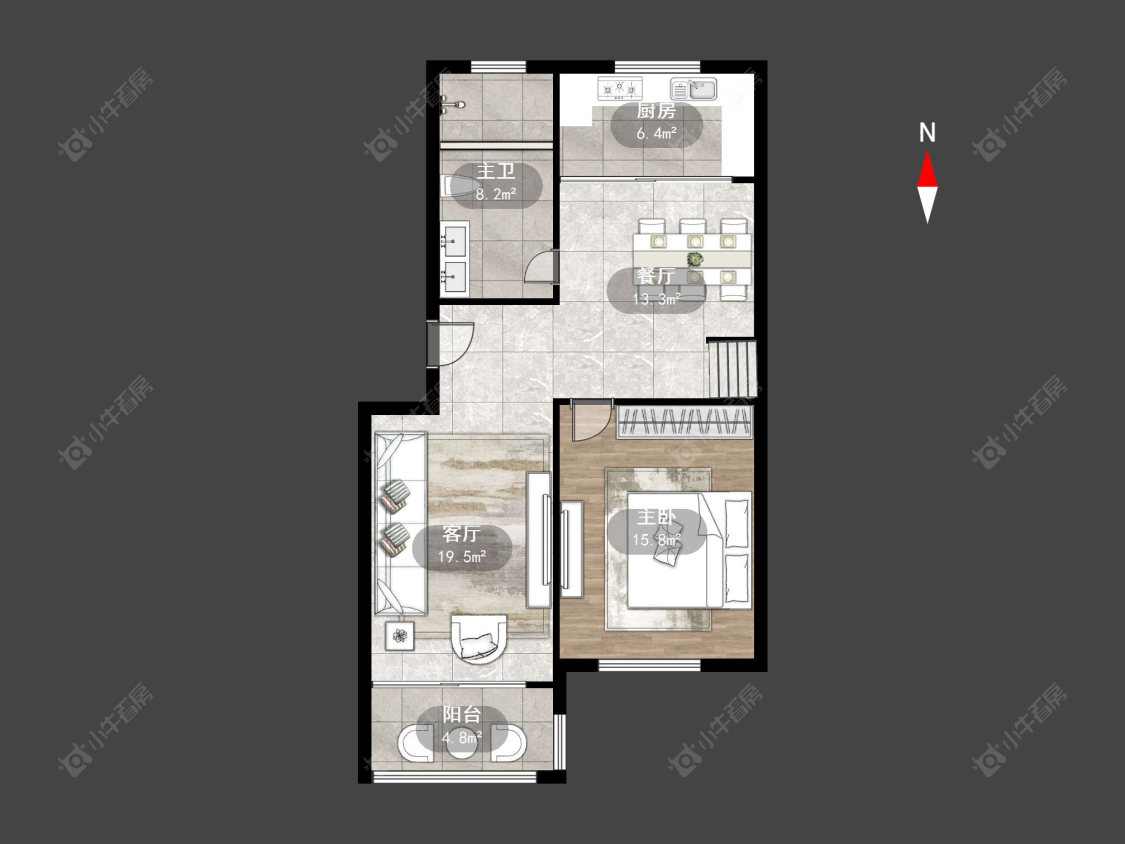 常州怡沁园在售二手房源户型图_小牛看房