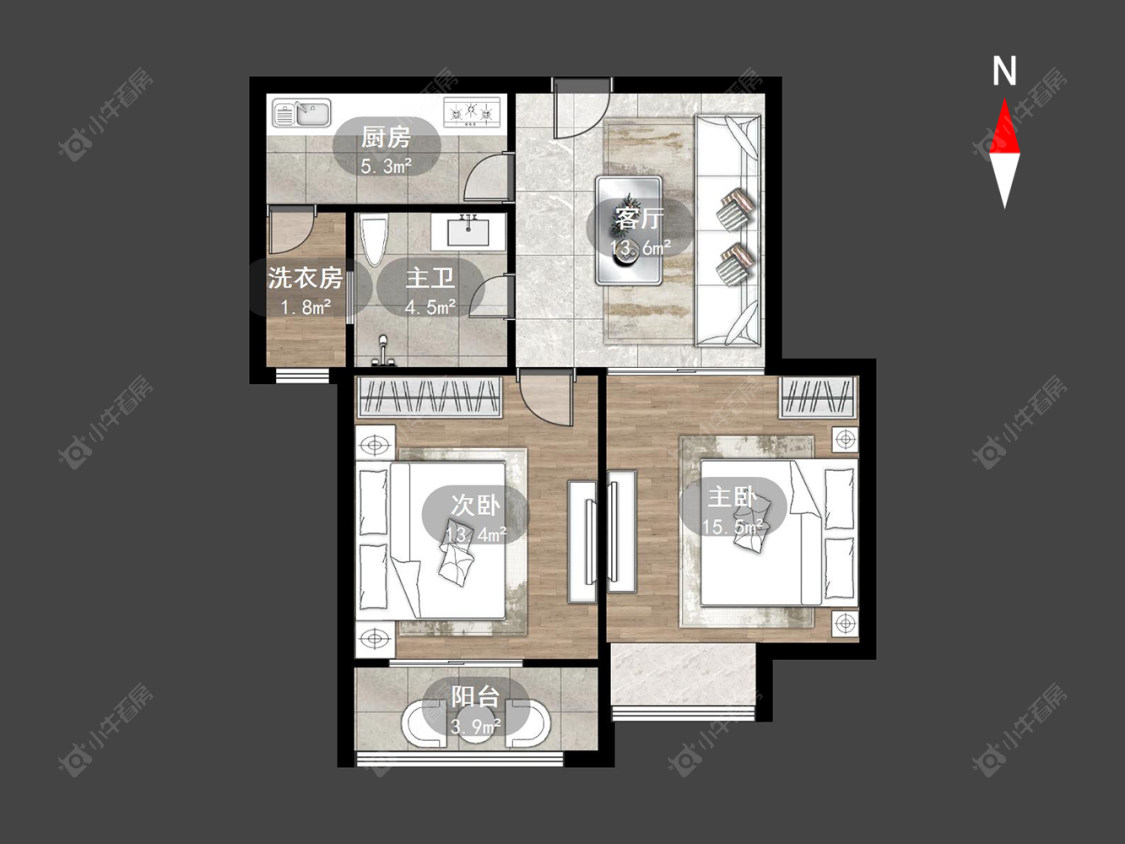 常州嘉城尚座在售二手房源户型图_小牛看房