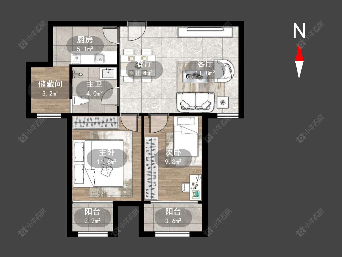 常州菱溪名居在售二手房源户型图_小牛看房