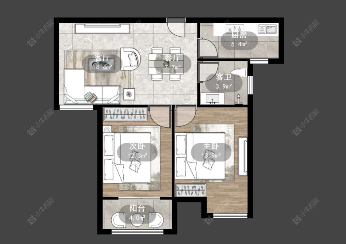 顺园八村三期房源户型图 常州顺园八村三期在售二手房源户型图_小牛看房