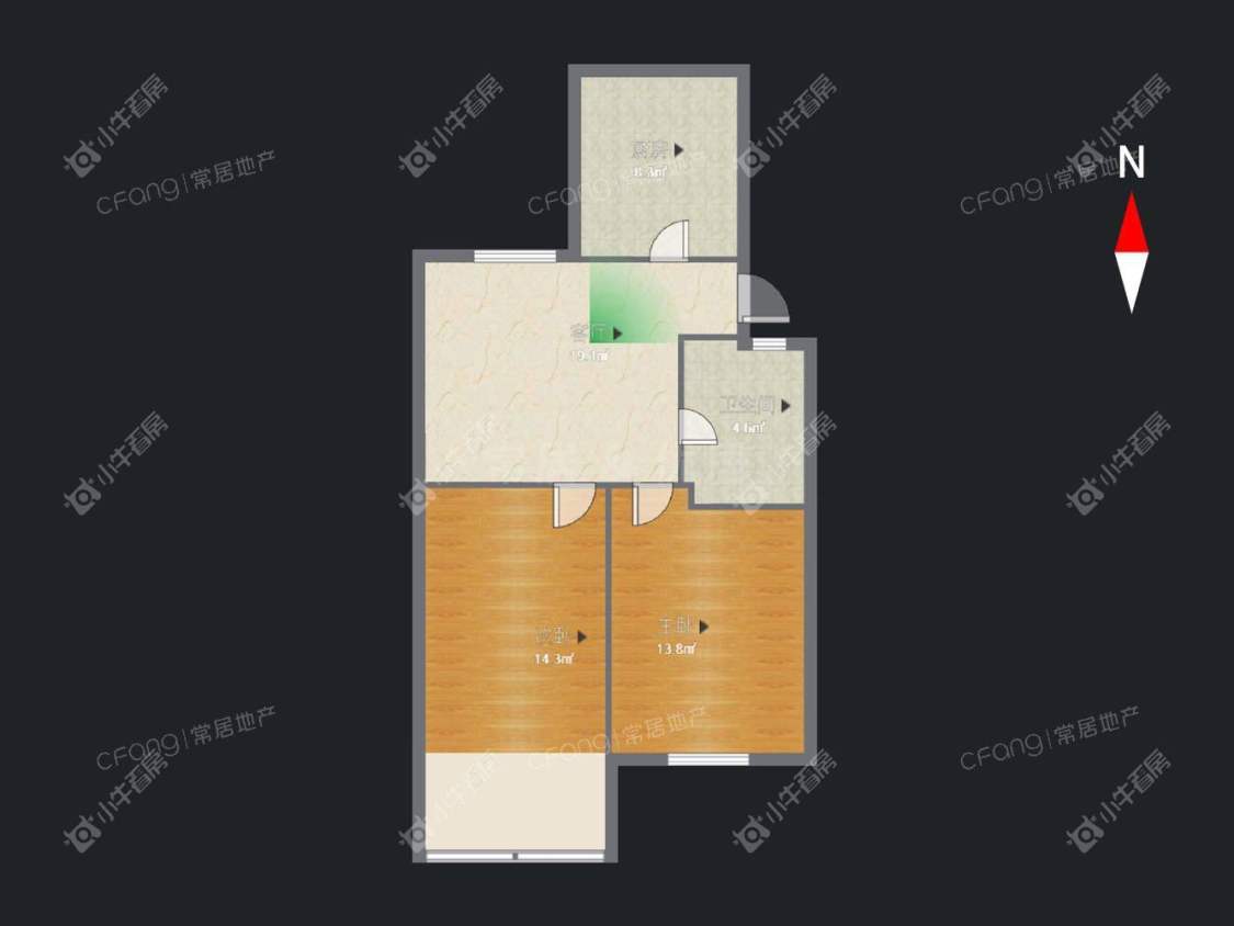 常州翠竹新村北区在租房源_小牛看房