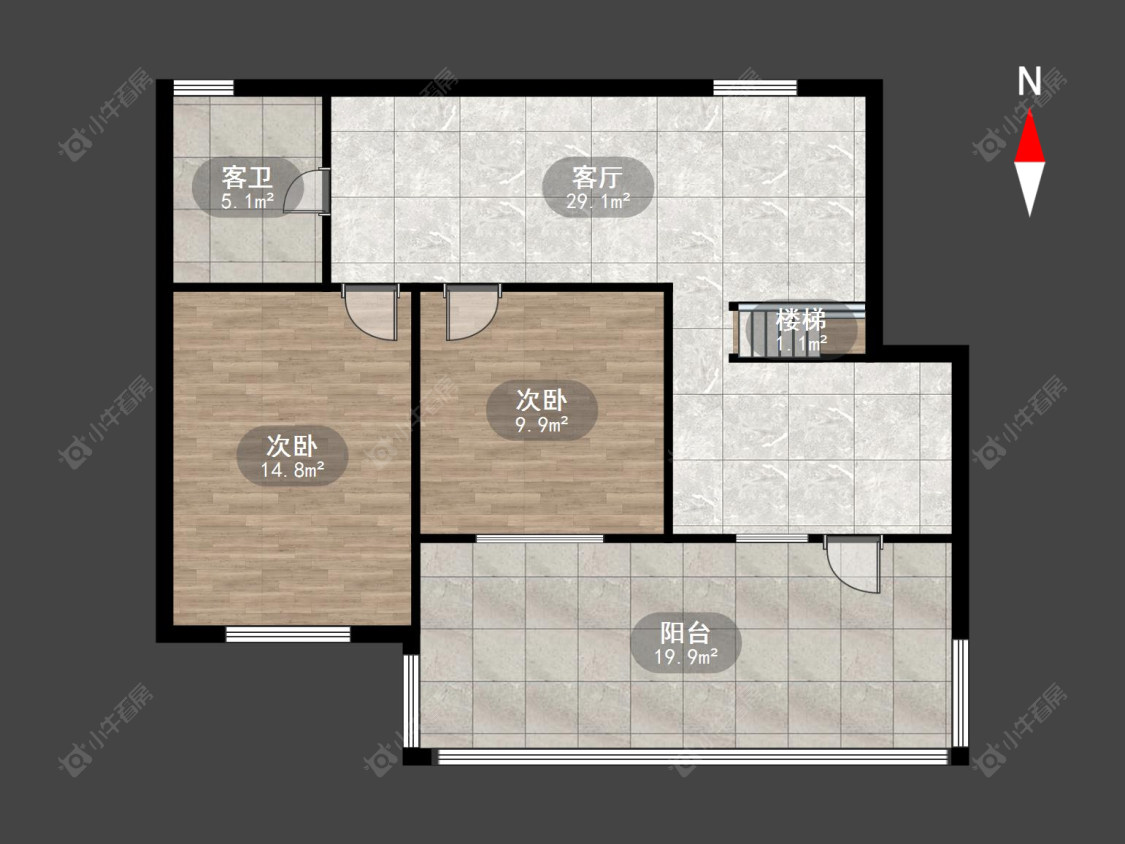 常州徐塘新村在售二手房房源户型图_小牛看房