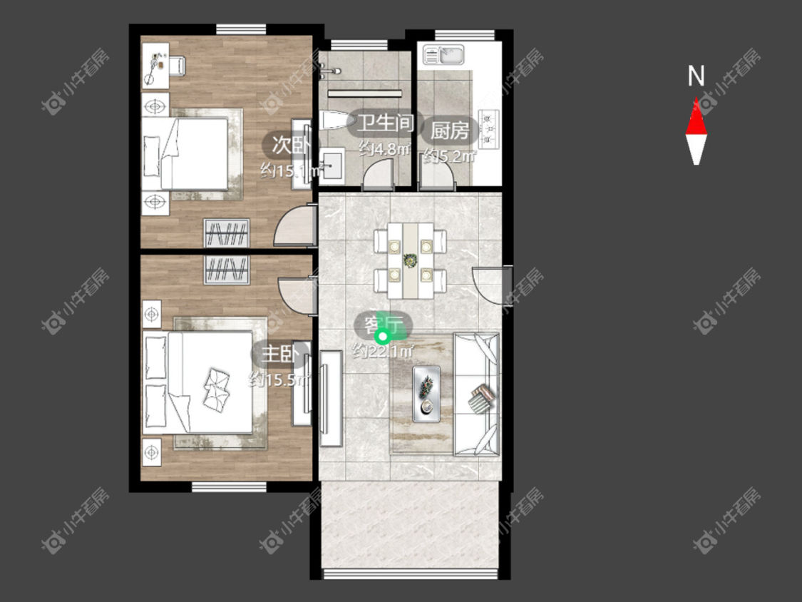 常州汇丰一村在租房源_小牛看房