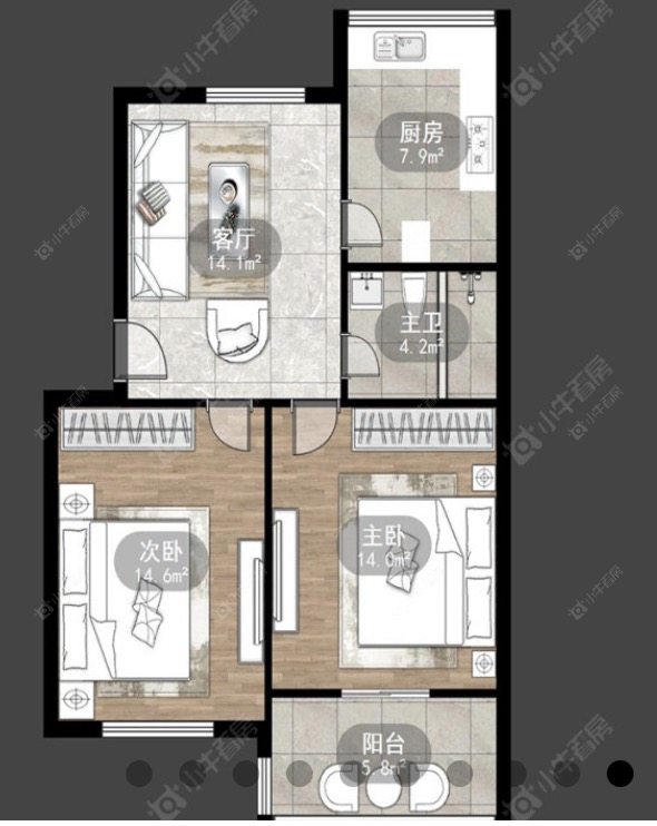 常州河海新村租房房源封面图