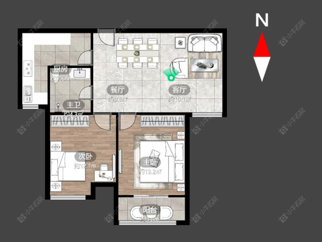 天山花园房源户型图 常州天山花园在售二手房源户型图_小牛看房