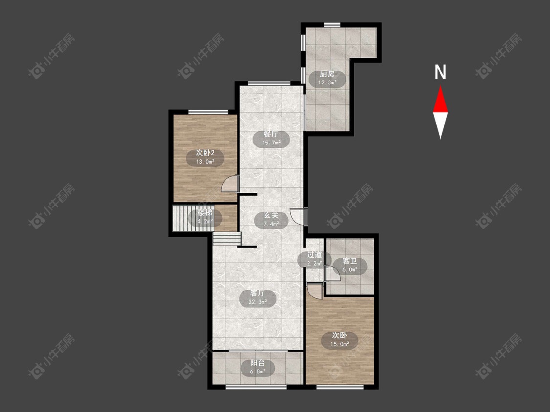 常州金地天际在售二手房房源户型图_小牛看房