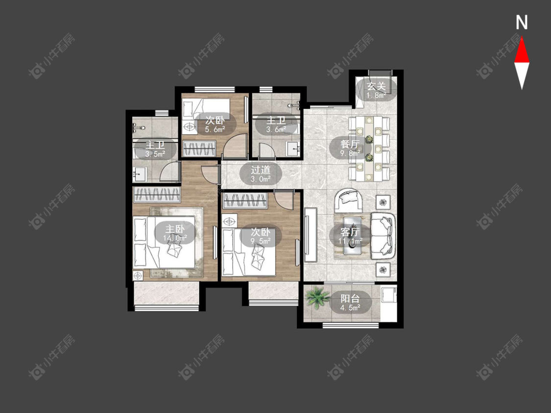 常州桃李东方在售二手房源_小牛看房