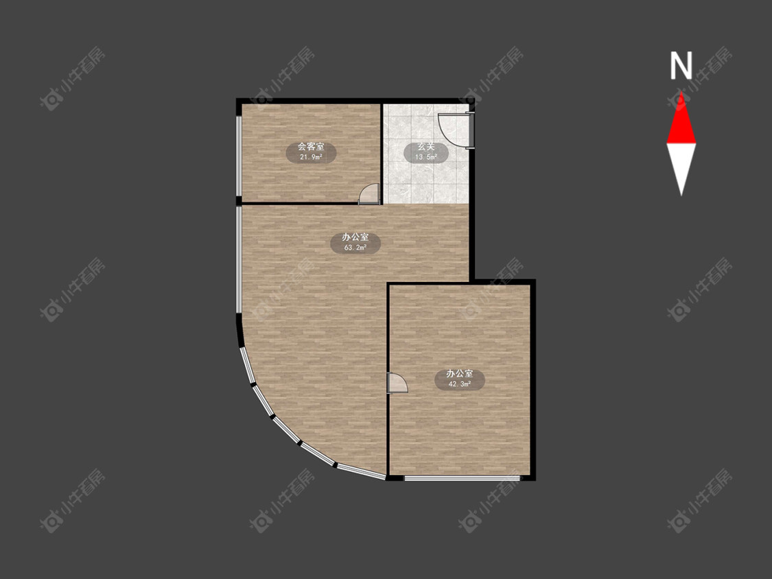 常州天宁时代广场在售二手房源户型图_小牛看房