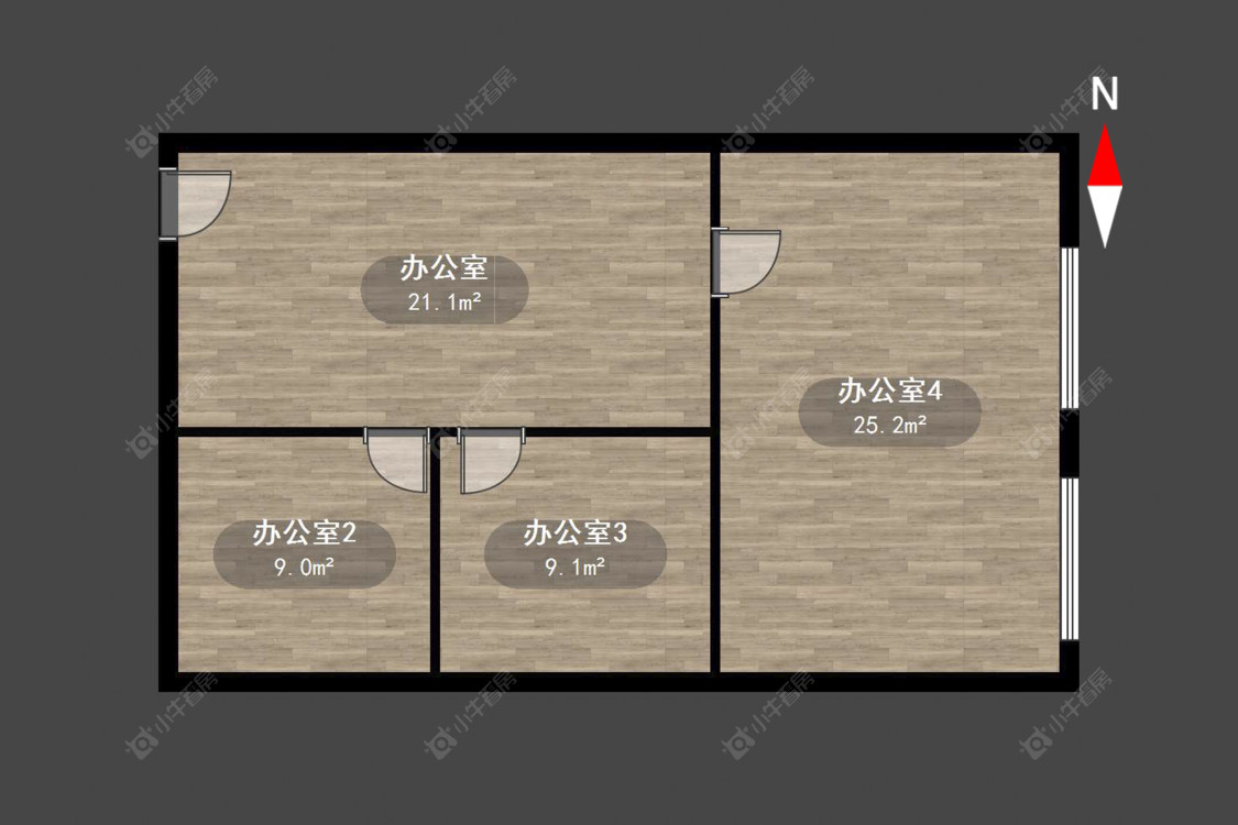常州武进万达广场在售二手房源户型图_小牛看房