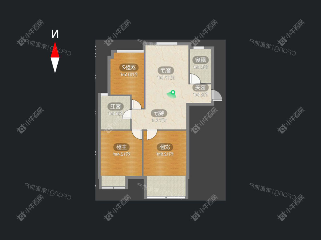 常州香缇湾花园在租房源_小牛看房