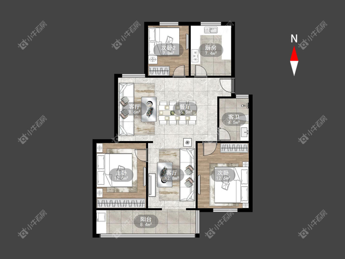 常州锦绣花园在租房源_小牛看房