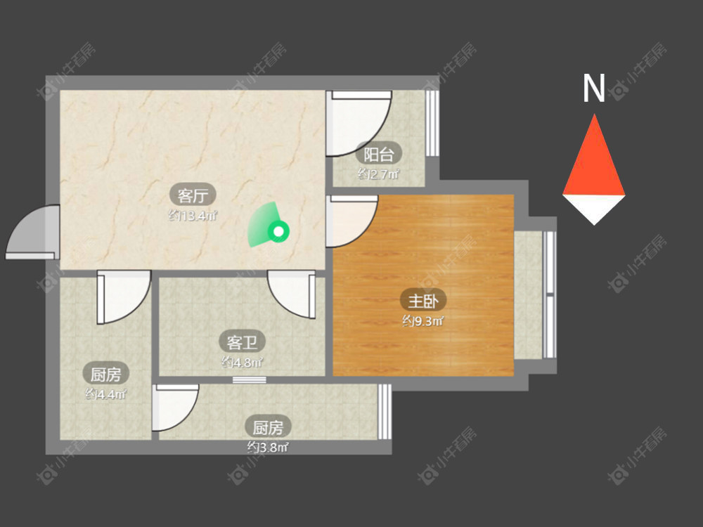 星河国际五区房源户型图 常州星河国际五区在售二手房源户型图_小牛看房