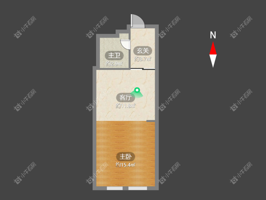 常州亚泰财富中心租房_亚泰财富中心1室1厅房源出租