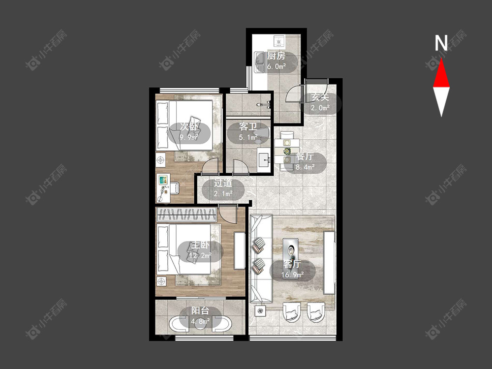 常州步步高广场在售二手房_小牛看房