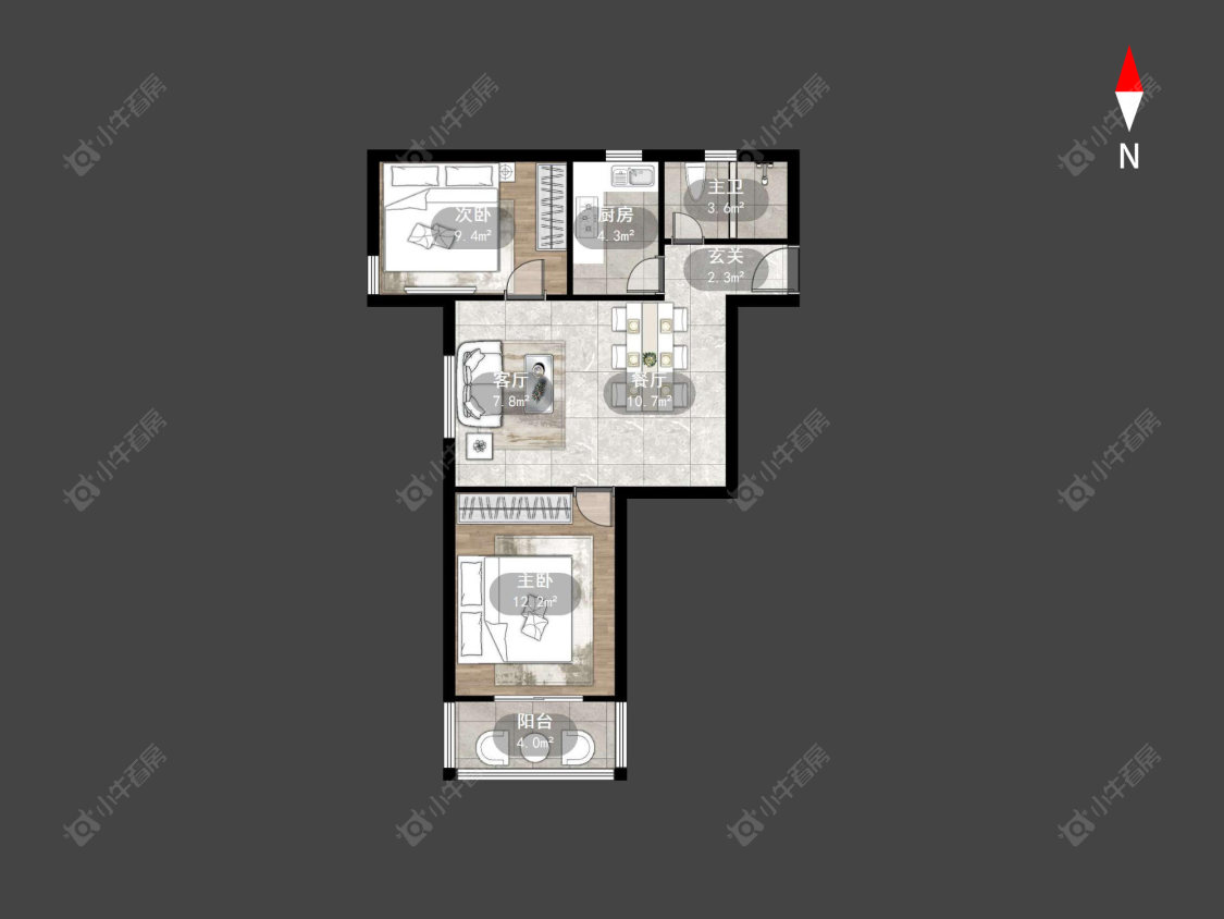 常州怡康机电广场在售二手房源户型图_小牛看房