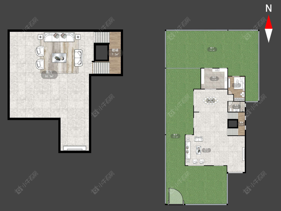 常州湖滨壹号在售二手房源户型图_小牛看房