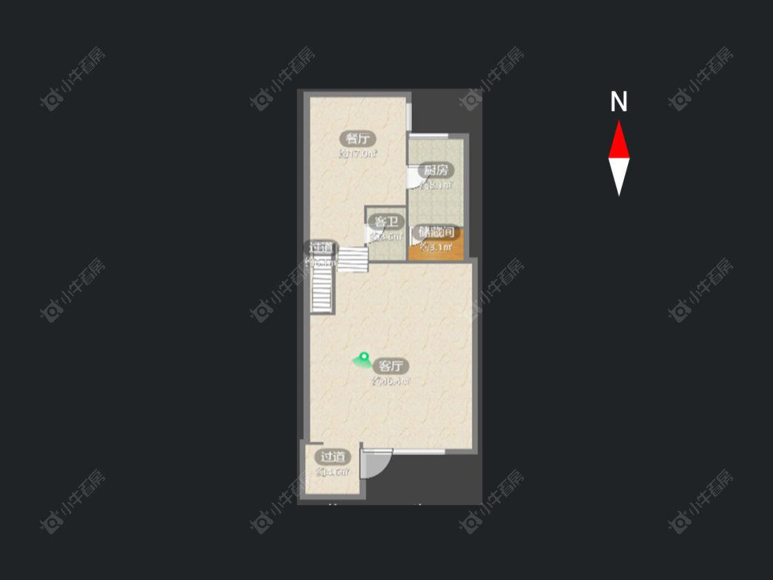 常州奥林匹克花园在售二手房源户型图_小牛看房