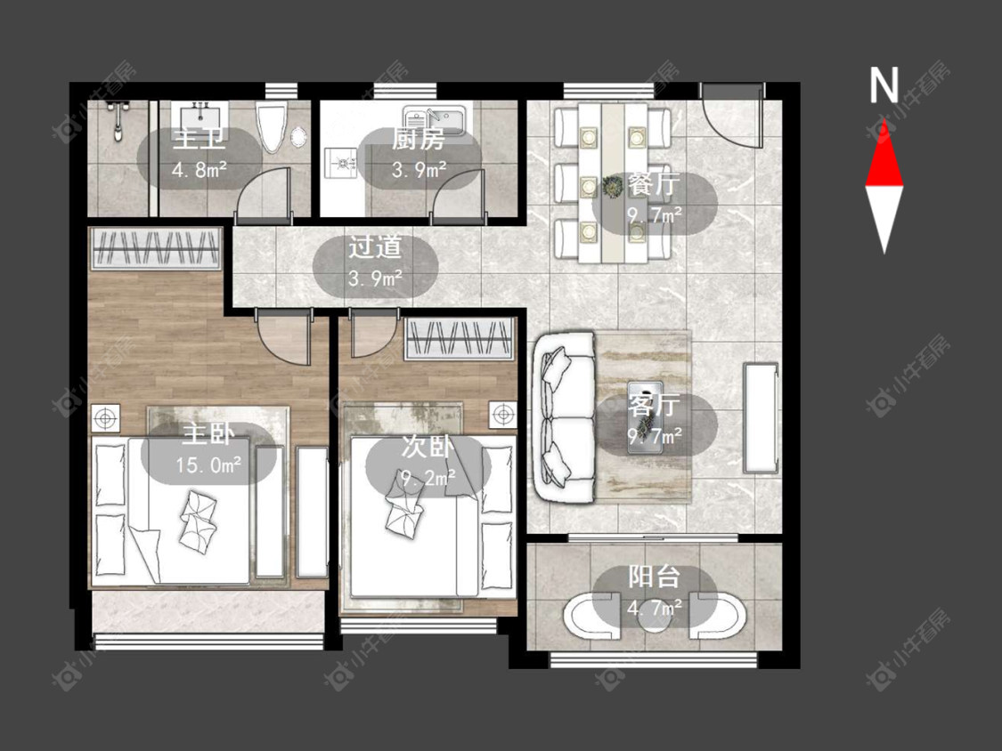 百馨西苑四期房源户型图 常州百馨西苑四期在售二手房源户型图_小牛看房