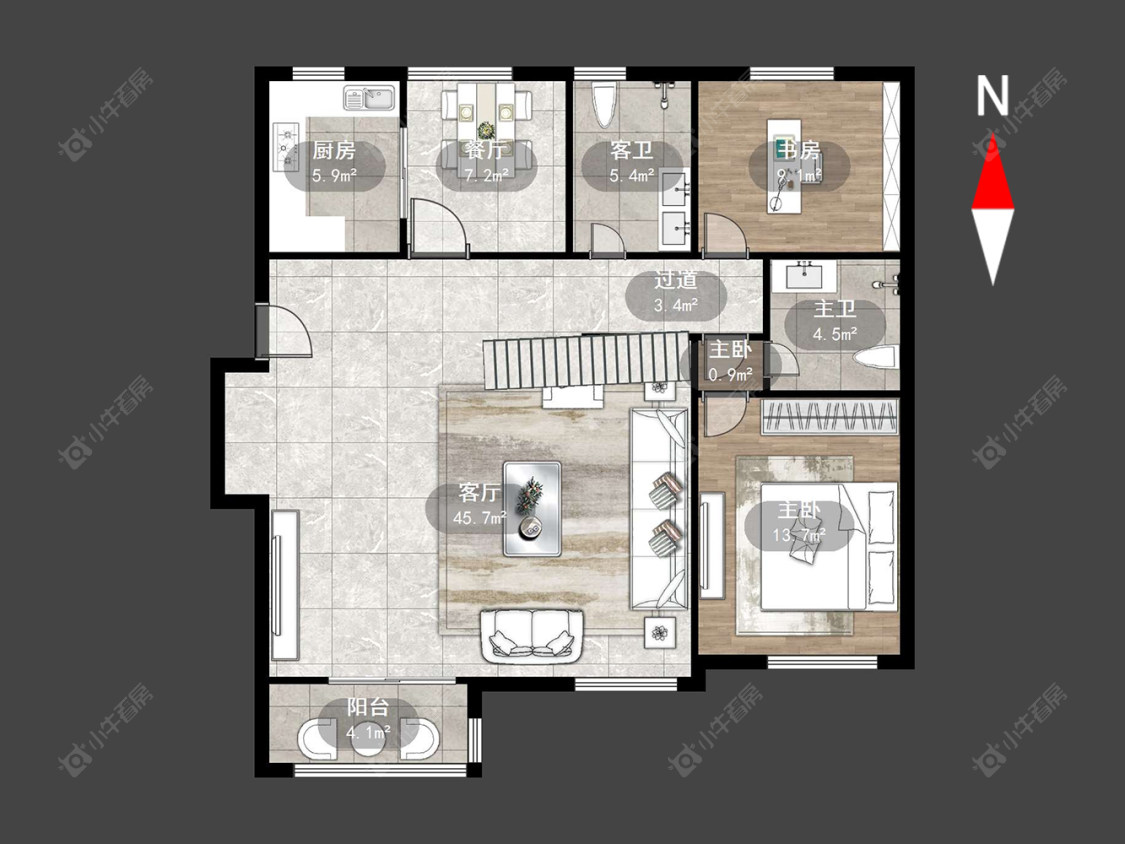腾龙苑西区房源户型图 常州腾龙苑西区在售二手房源户型图_小牛看房