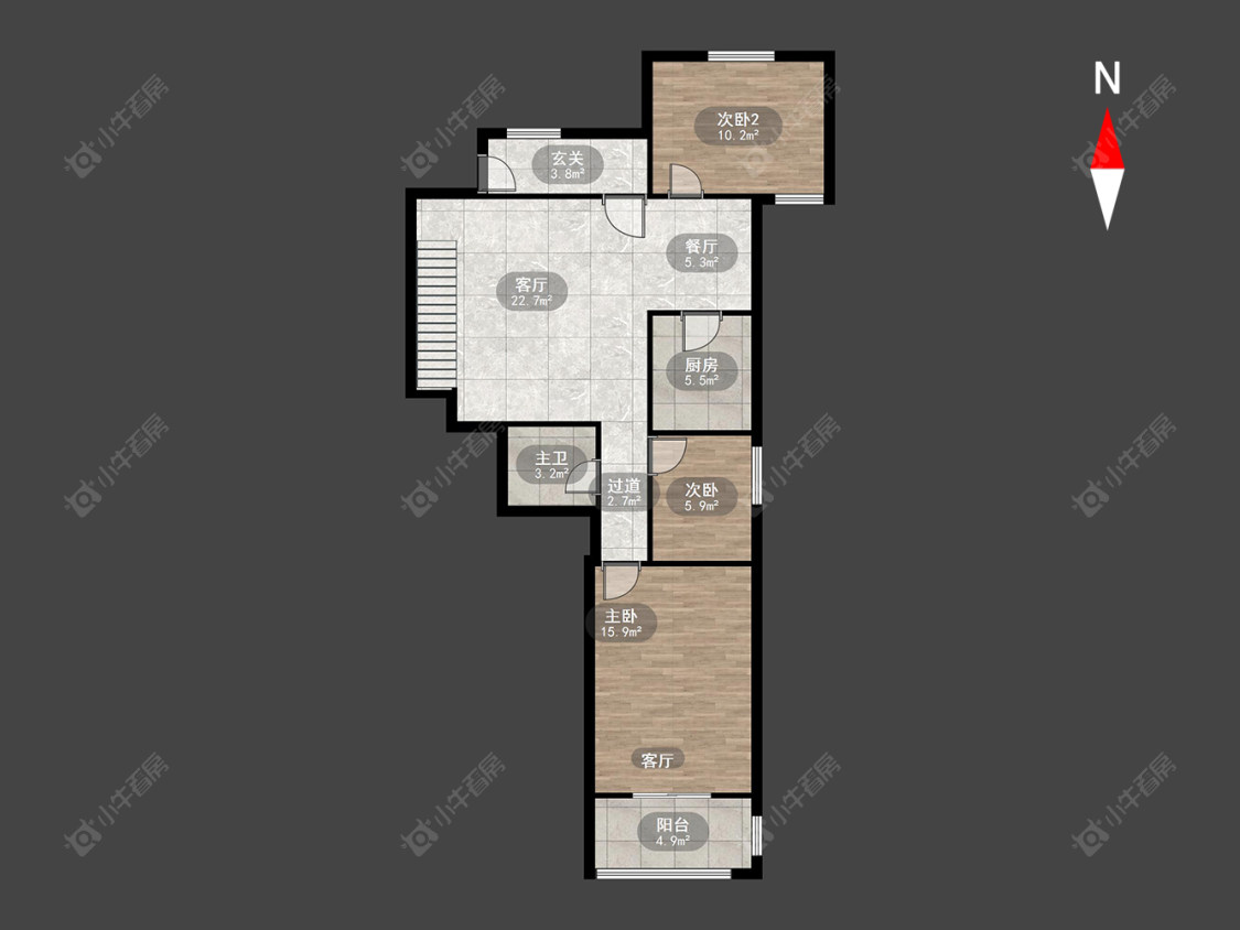 常州广成路小区老区在售二手房源户型图_小牛看房