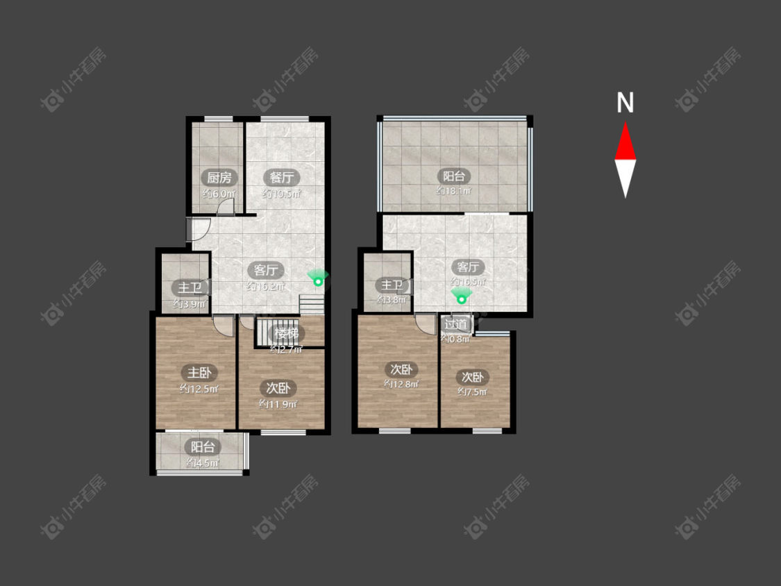 常州勤业四村北区在售二手房房源户型图_小牛看房