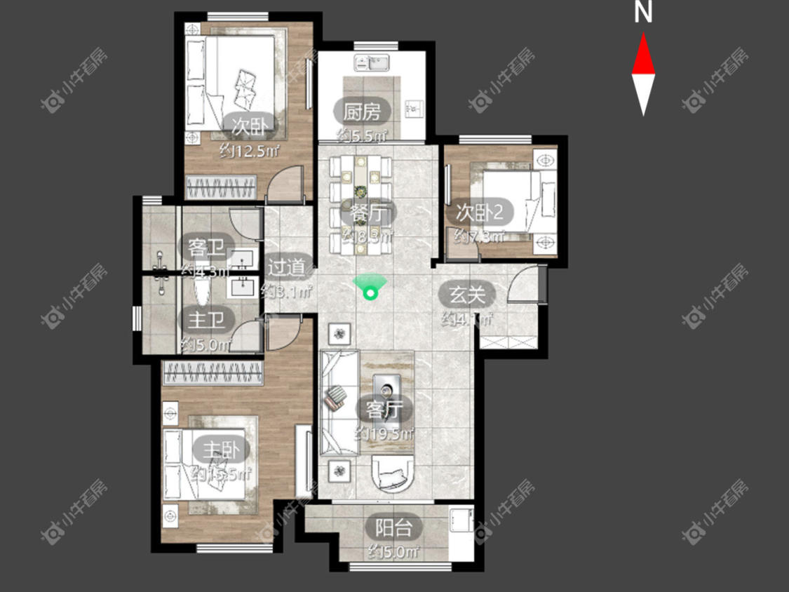 常州香溢紫郡三期在租房源_小牛看房