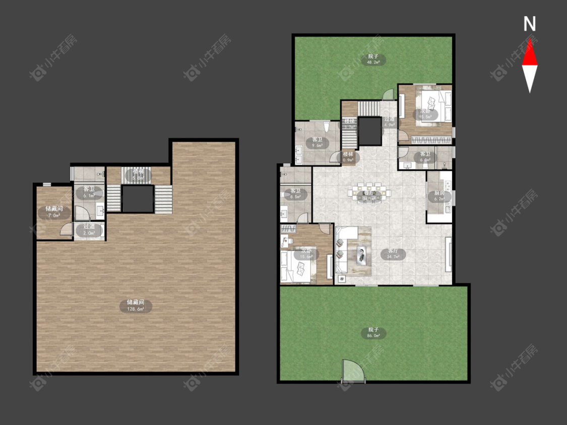 常州金鹰世界在售二手房源户型图_小牛看房
