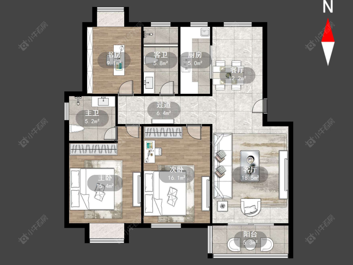 常州舜溪佳苑在售二手房源户型图_小牛看房