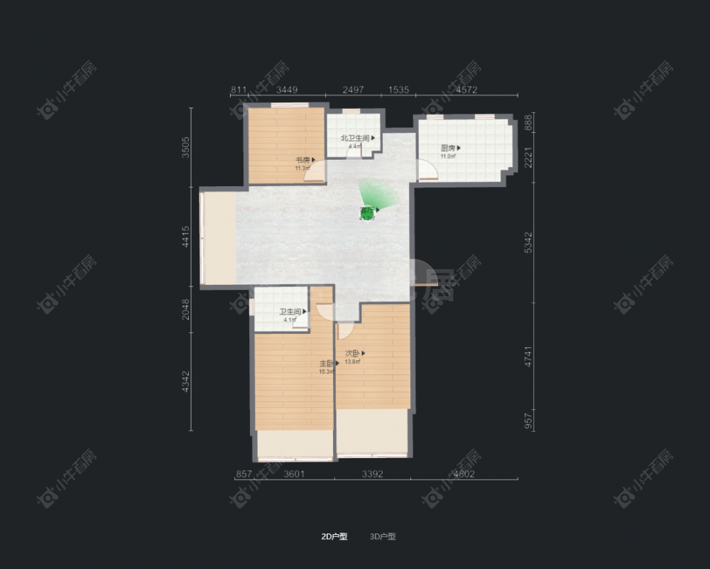 万水美兰城房源户型图 常州万水美兰城在售二手房源户型图_小牛看房