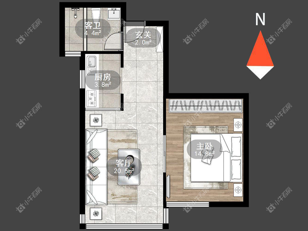 常州丰乐尚都在租房源_小牛看房