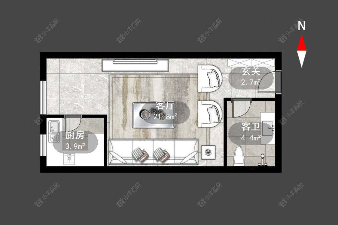 万博生活广场房源户型图 常州万博生活广场在售二手房源户型图_小牛看房