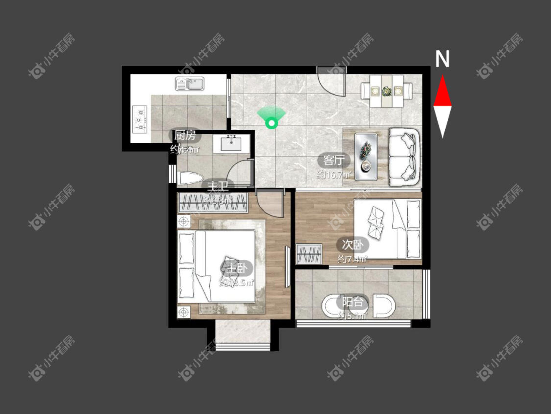 常州景福苑在租房源_小牛看房