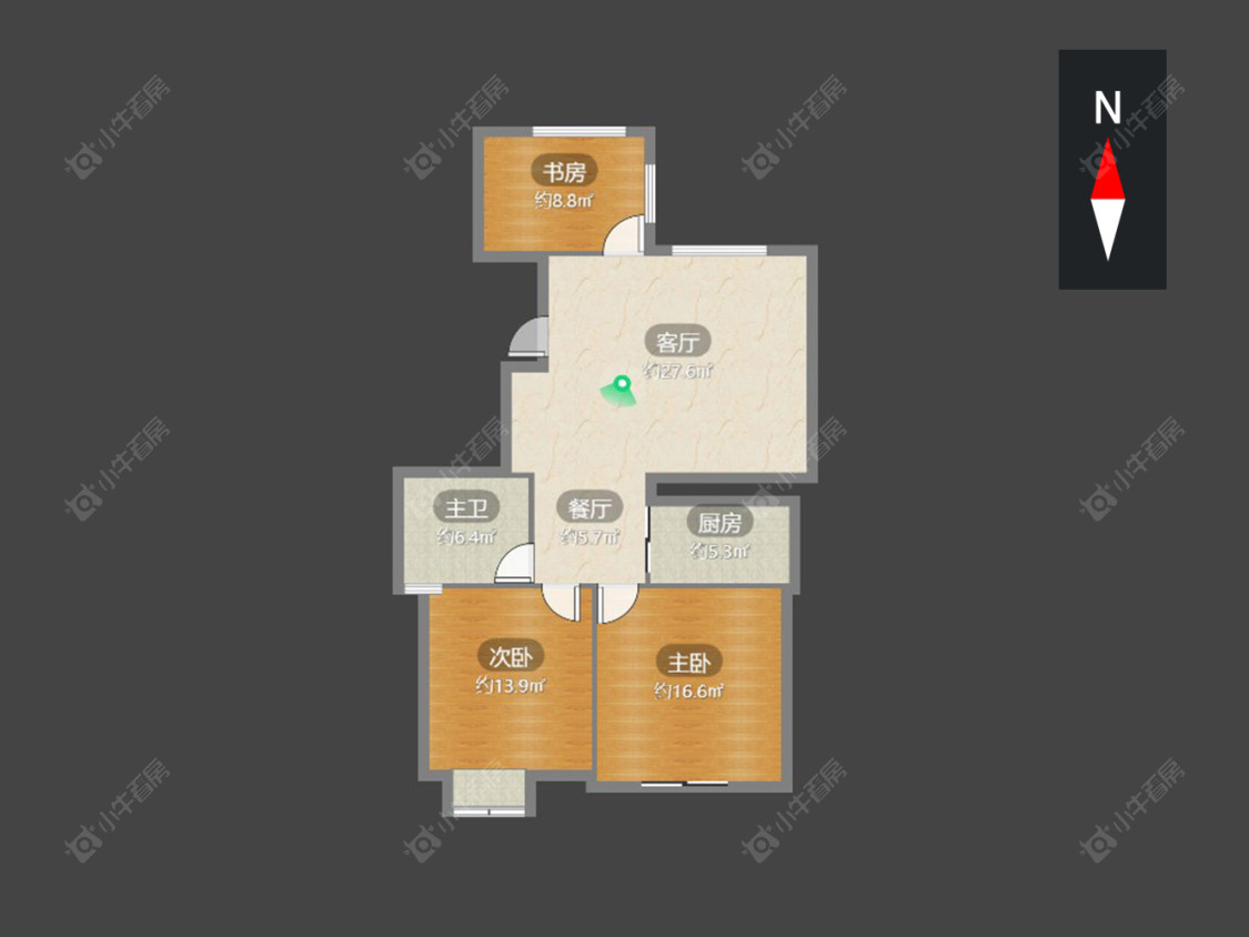 常州剑湖华庭在售二手房源户型图_小牛看房