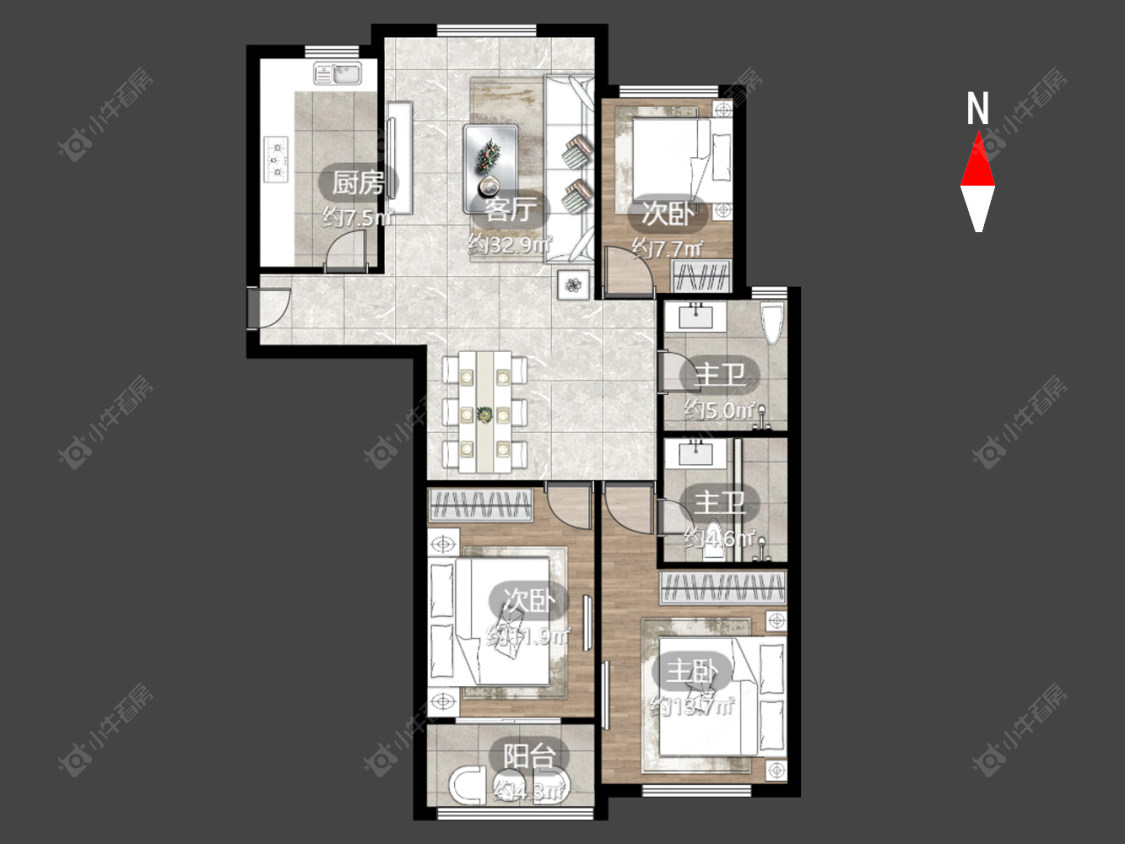 常州和平国际在售二手房源_小牛看房