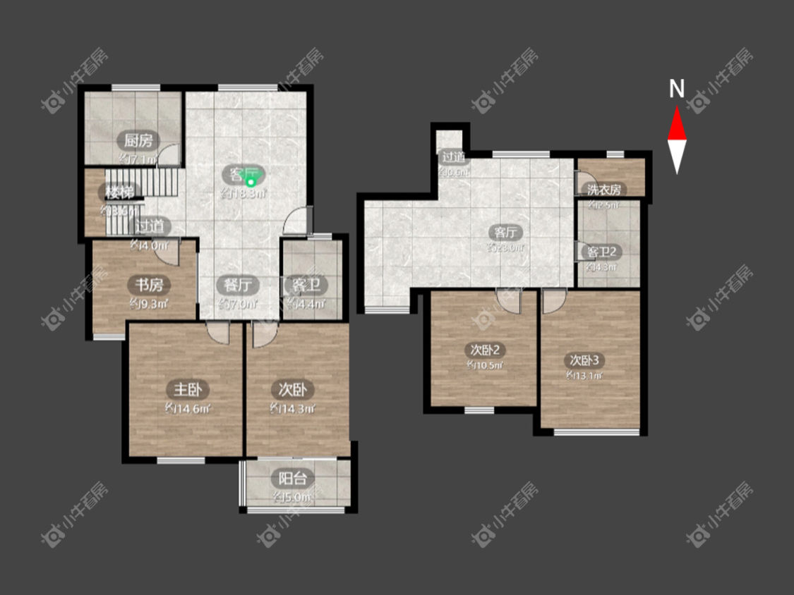 常州万福花园在租房源户型图_小牛看房