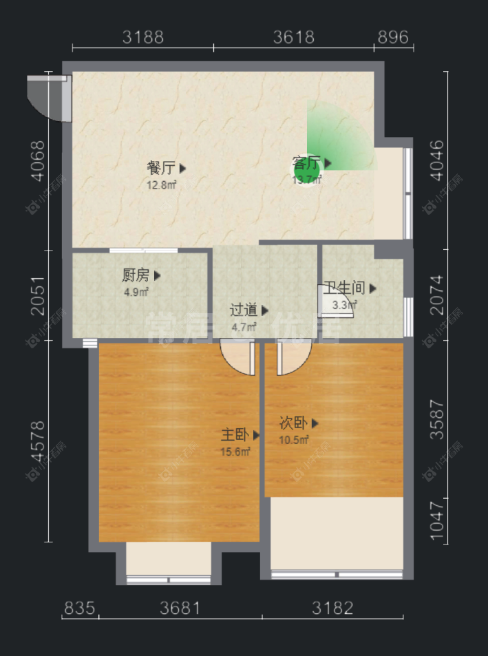常州景秀世家租房_景秀世家2室2厅房源出租