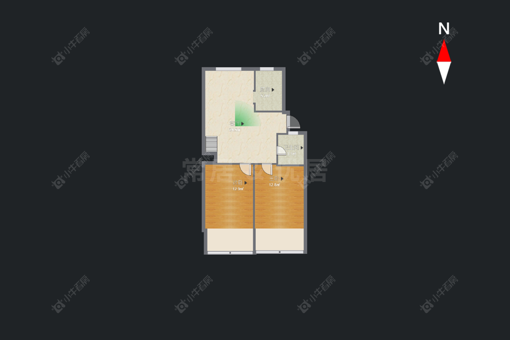 常州湾里新村在售二手房房源户型图_小牛看房