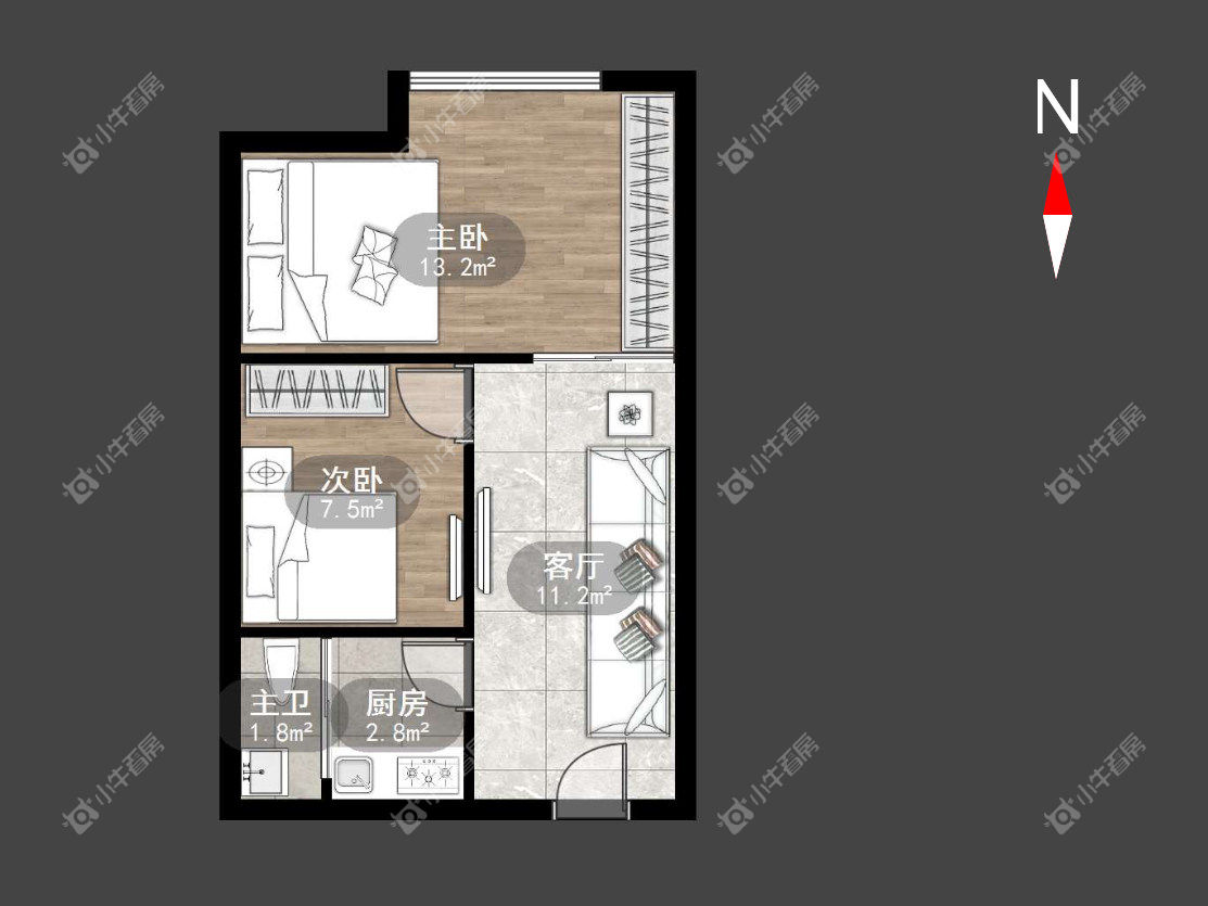 常州蔷薇家园在租房源_小牛看房