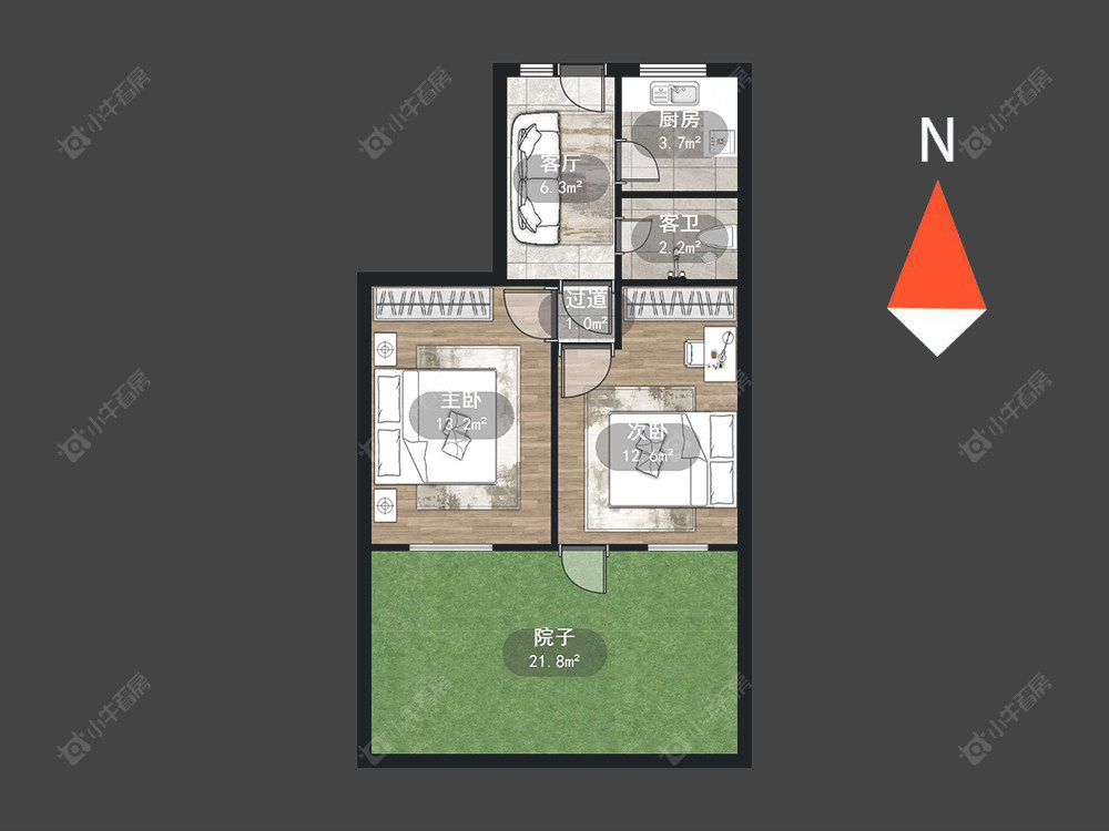 常州勤业新村在售二手房房源户型图_小牛看房