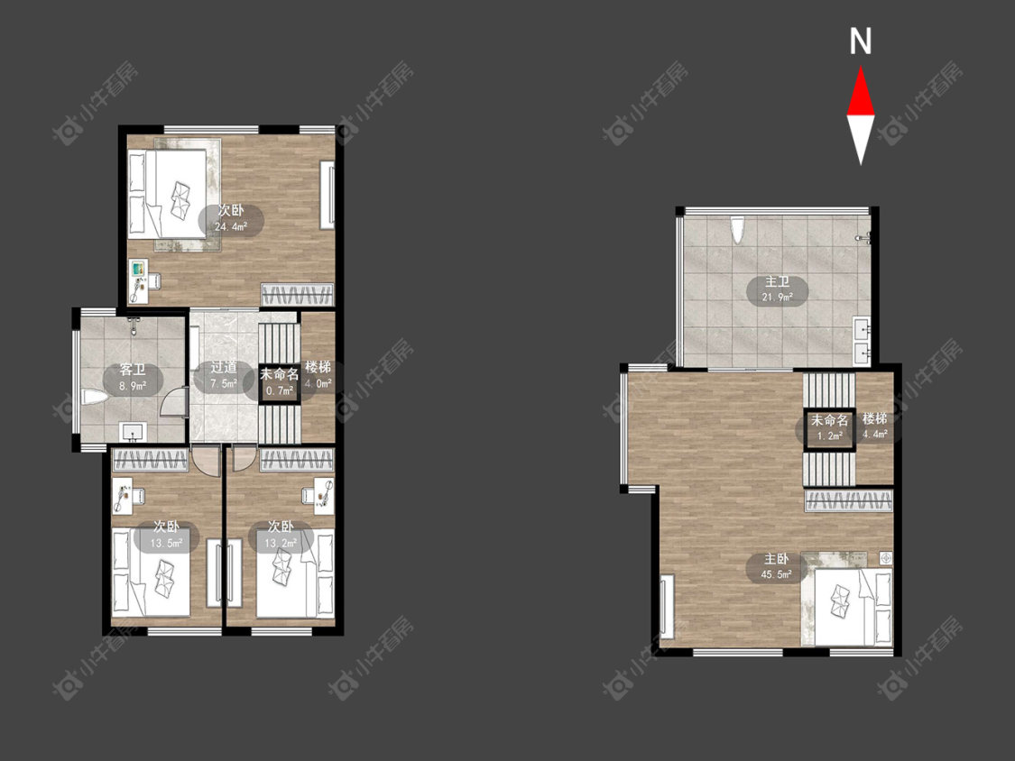 常州漫山花海（唐顿庄园）在售二手房源户型图_小牛看房