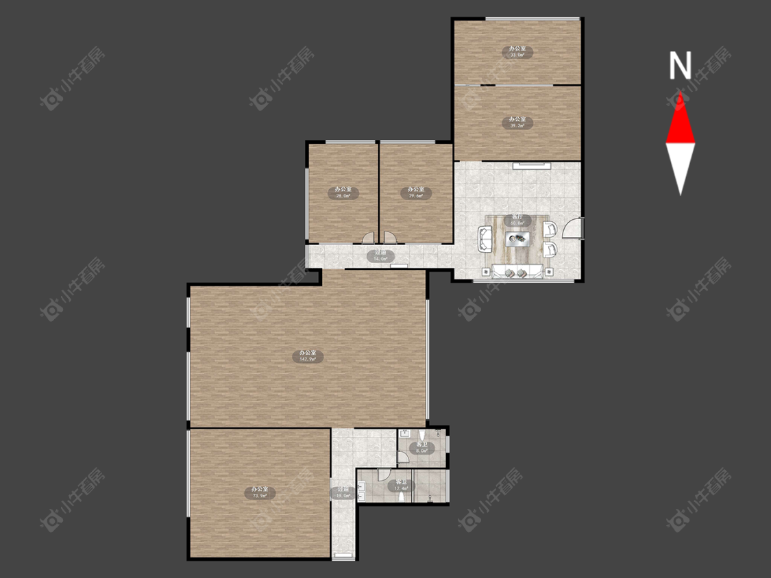 常州北城后街在售二手房源户型图_小牛看房