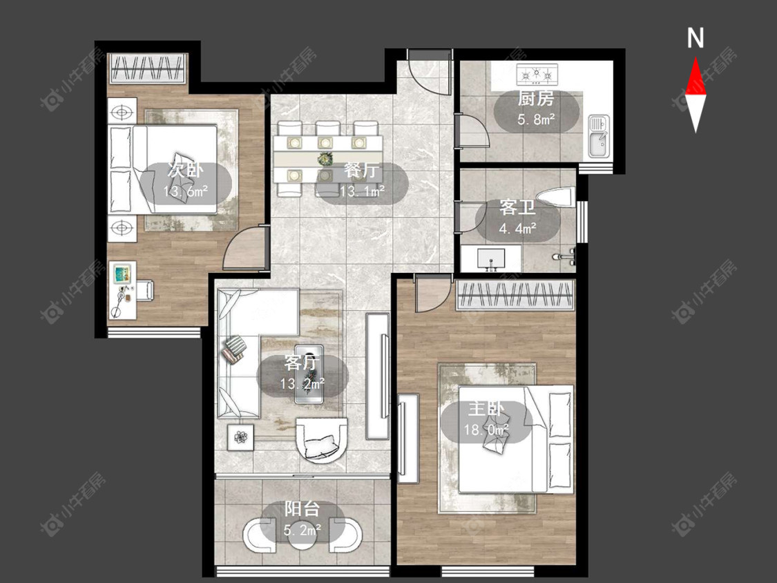 常州港龙紫荆城在售二手房源_小牛看房