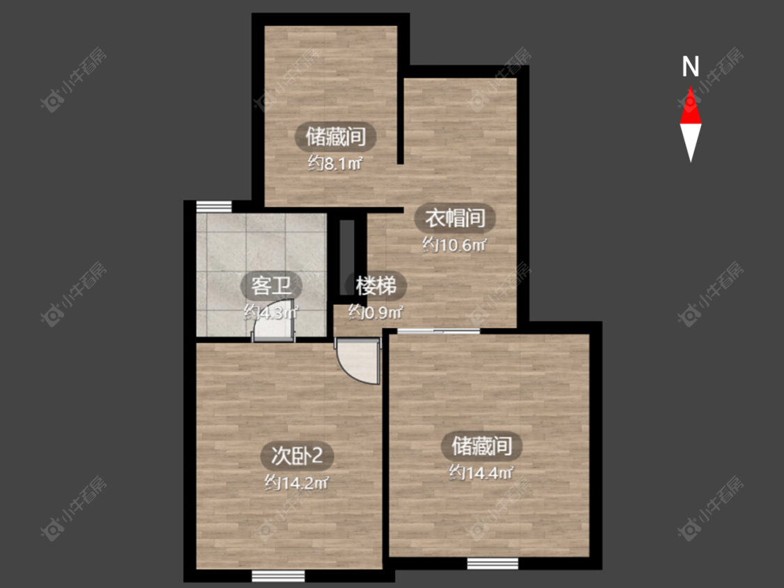 常州顺园八村北区在售二手房源户型图_小牛看房