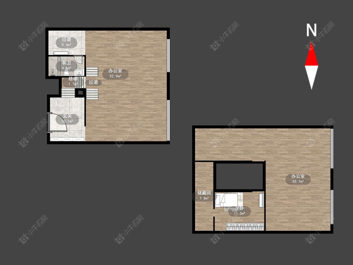 常州世茂广场在售二手房源户型图_小牛看房