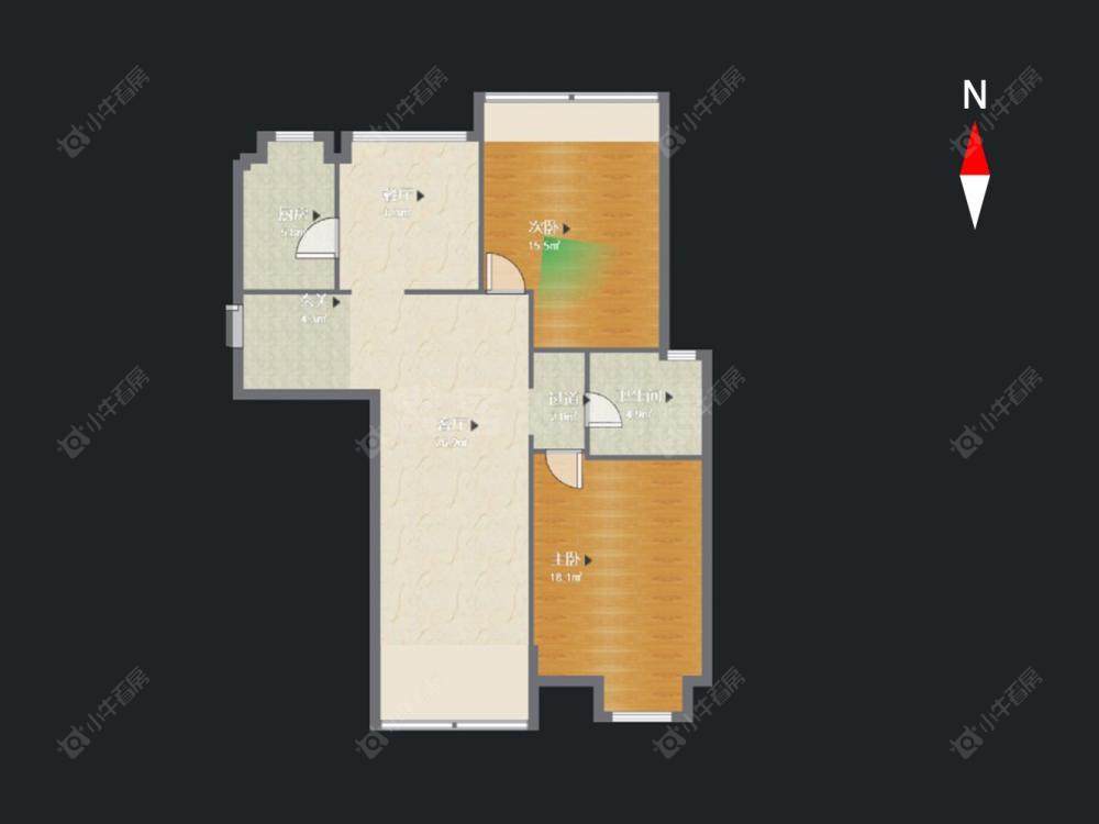 城东花园房源户型图 常州城东花园在售二手房源户型图_小牛看房