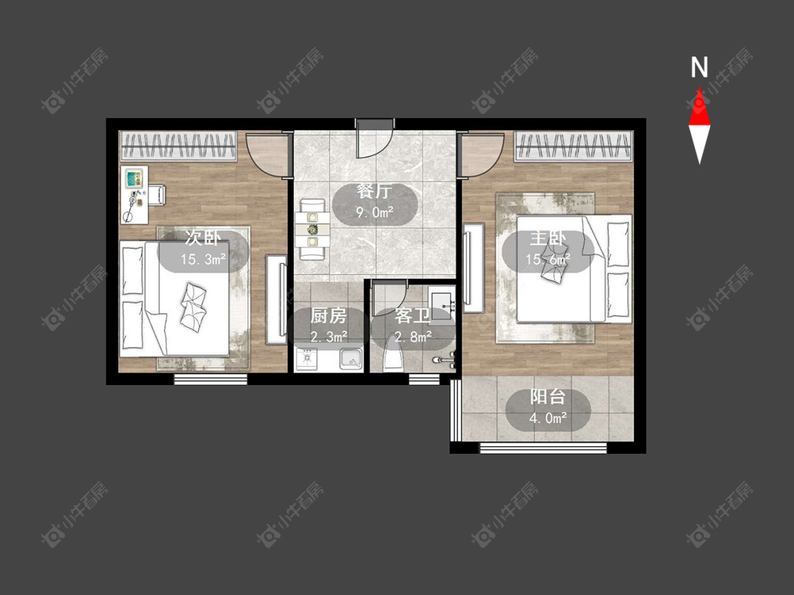 铁配新村房源户型图 常州铁配新村在售二手房源户型图_小牛看房