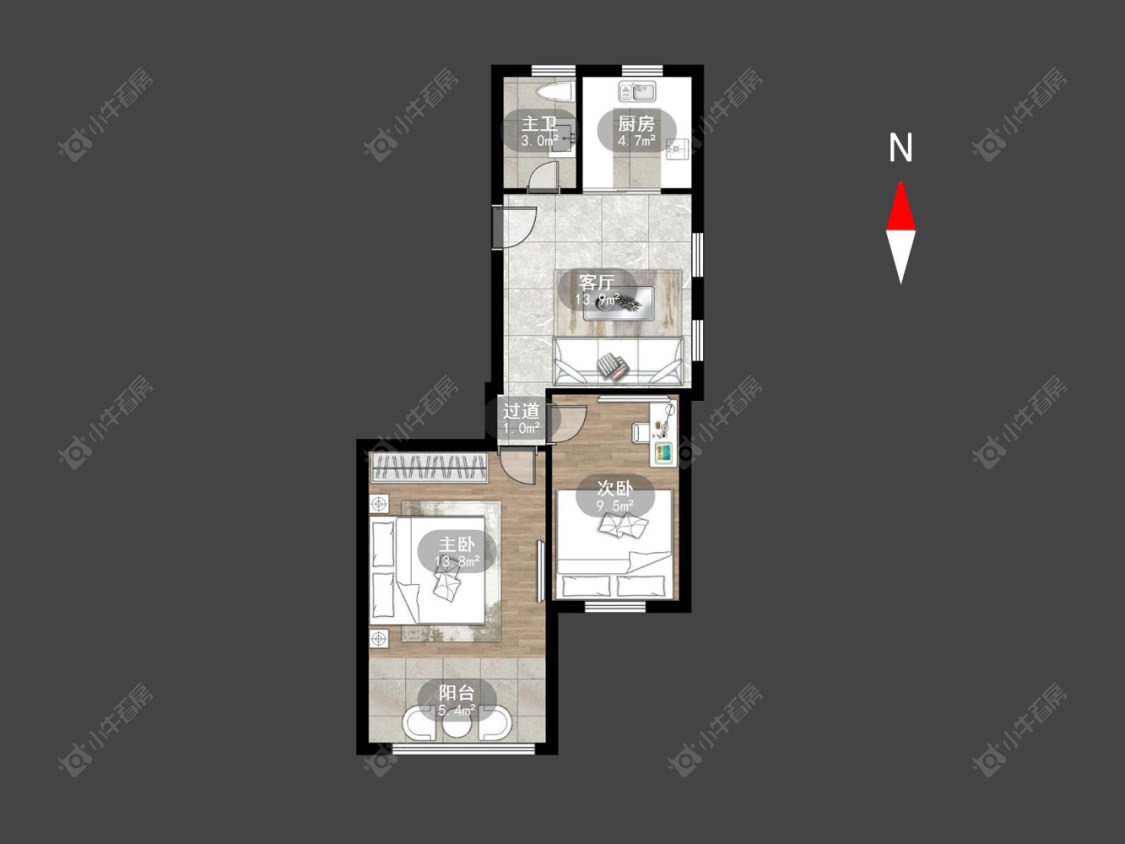 兰翔新村房源户型图 常州兰翔新村在售二手房源户型图_小牛看房