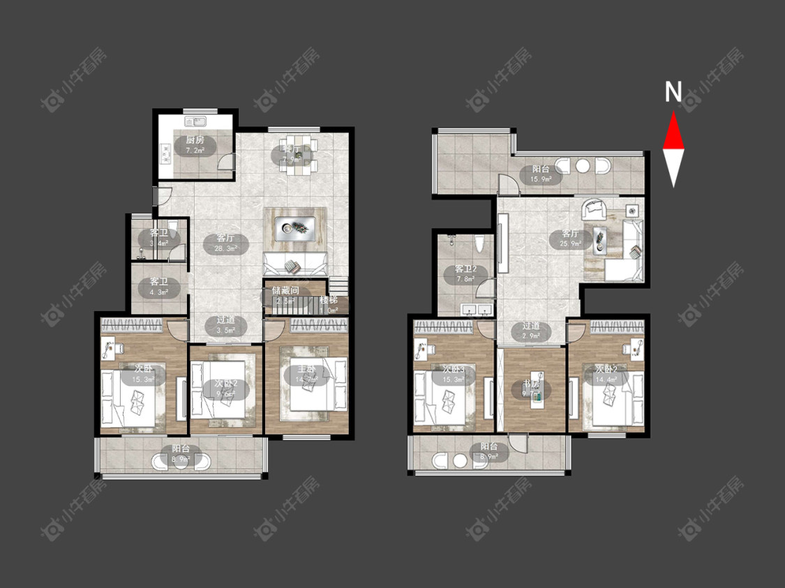 常州锦绣东苑在售二手房源户型图_小牛看房