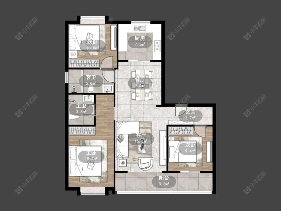 丹阳凤林府在售二手房源户型图_小牛看房